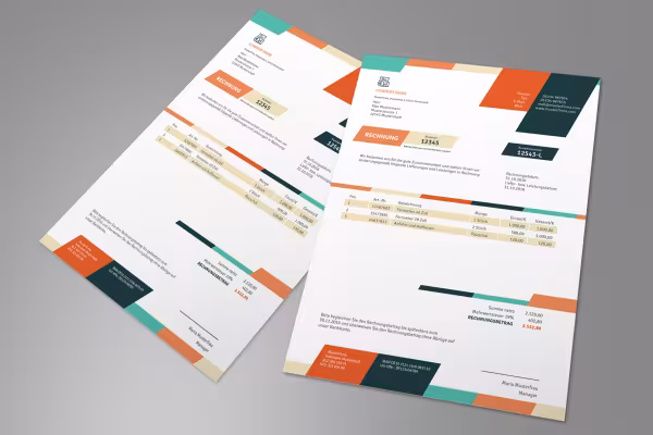 Sample invoice for companies