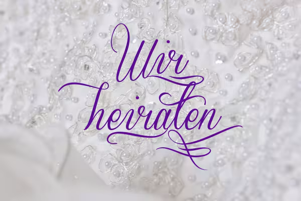 Typografische Effekte und kalligrafische Schriftvorlagen