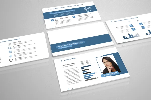 Professionaalne PowerPoint-mall edukate esitluste jaoks
