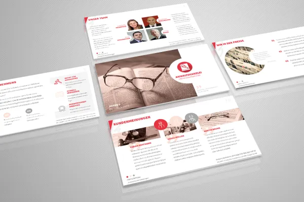 Professionaalne PowerPoint-mall edukate esitluste jaoks.