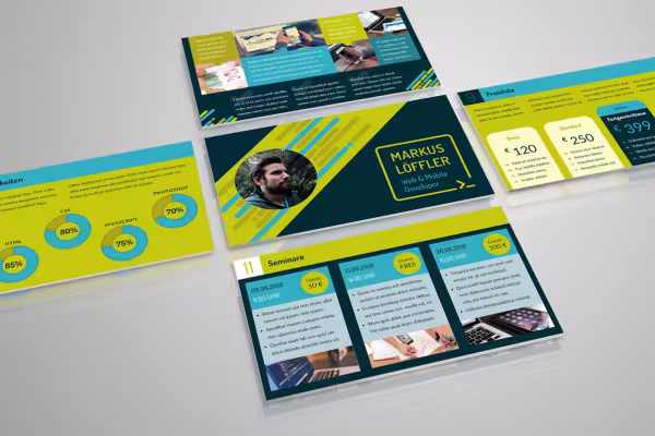 Professionel PowerPoint-skabelon til vellykkede præsentationer