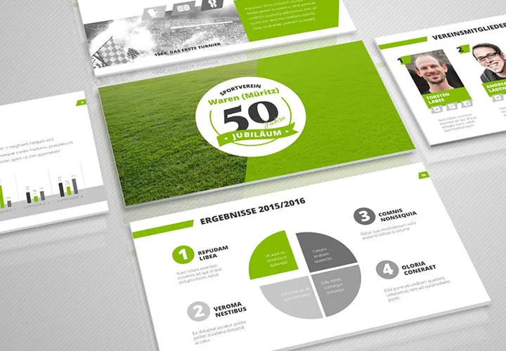 Professional PowerPoint templates: designs for a successful presentation - Volume 1