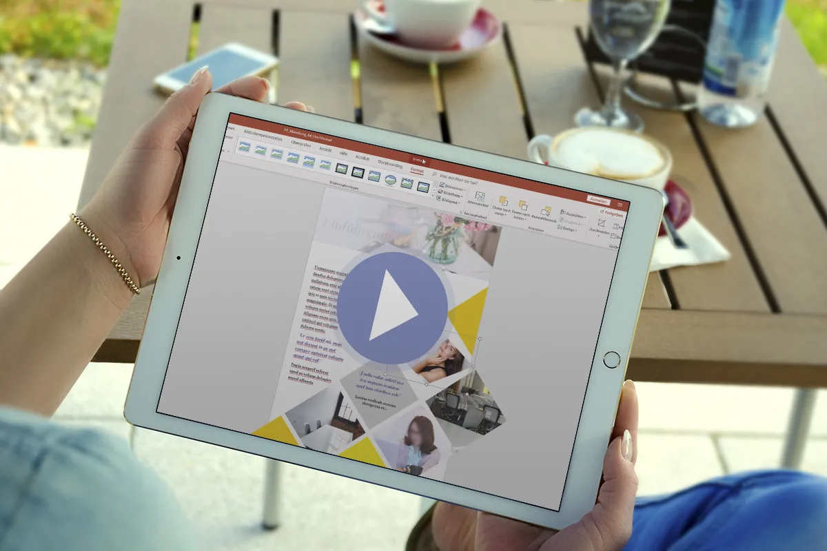 PowerPoint-opastus: Muokkaa malli abivuoden lehteen