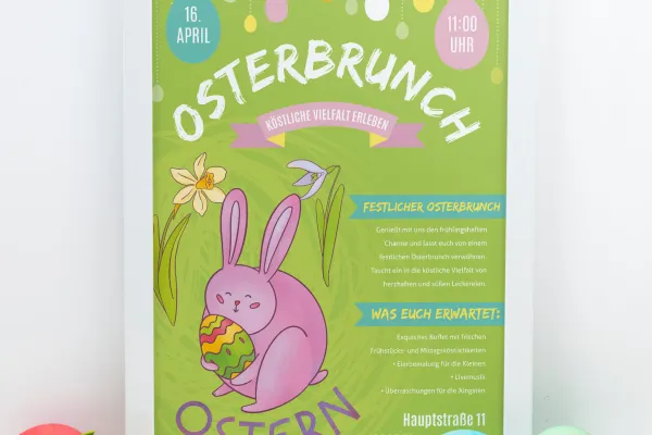 Poster, Flyer und Plakate für Ostern
