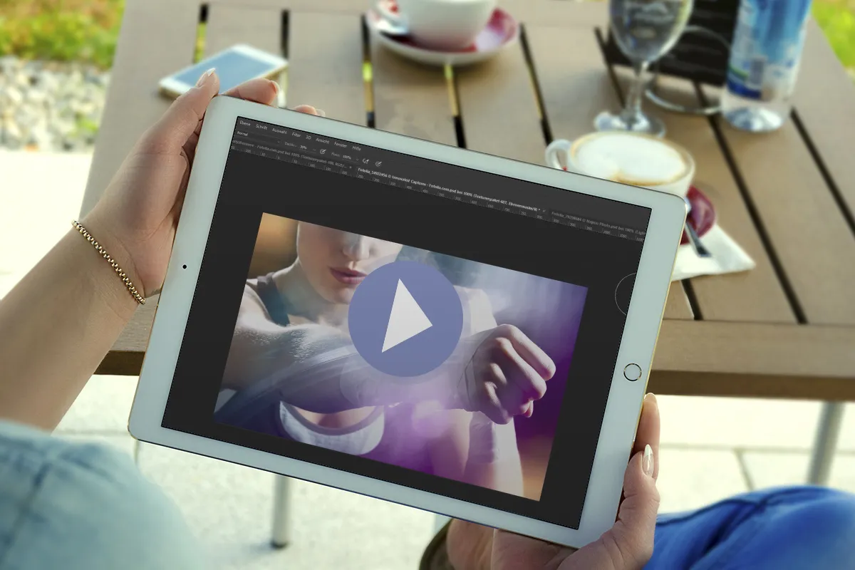Photoshop tutorial: How to use bokehs, lens flares and light leaks