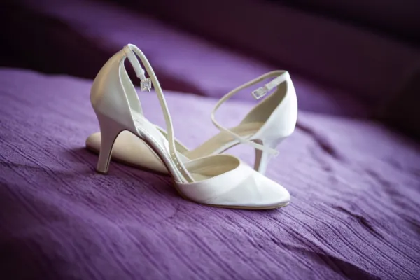 Hochzeitsfotografie Tutorial: Beispielbild Schuhe