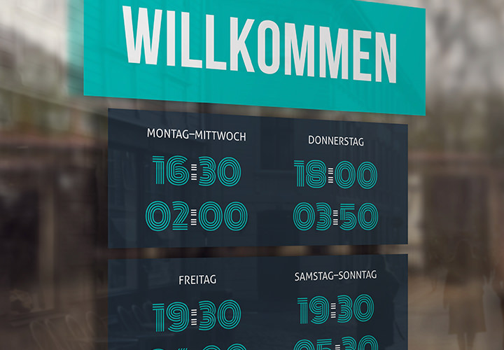 Öffnungszeiten: Vorlagen für Schild & Aushang