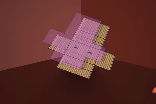 Alman Blender eğitiminden 3D modeli.