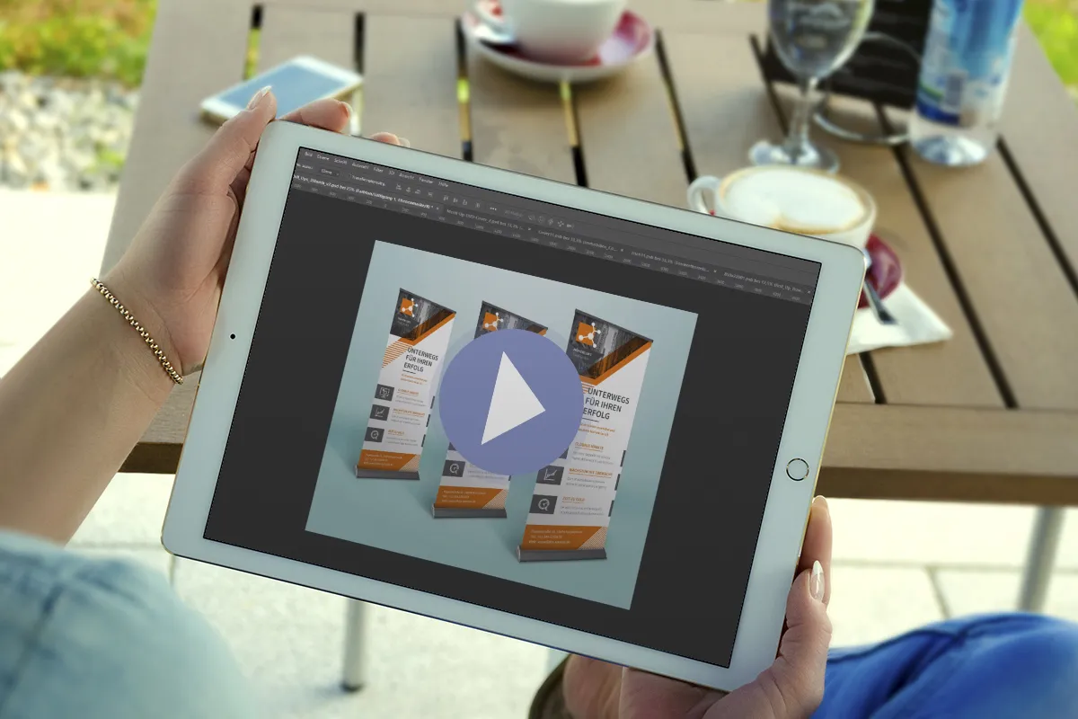Photoshop-Anleitung: So verwendest du die Mockups für Werbetechnik