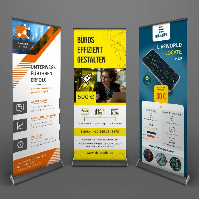Roll-up ontwerpsjablonen: Creëer uitstekend