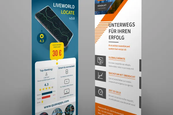 Twee ontwerpsjablonen voor roll-ups om hoogwaardige roll-ups te maken.