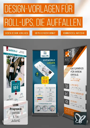 Roll-up Design-Vorlagen: Überragendes erstellen