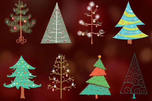 Kış temalı motifler, Noel ve Yılbaşı için