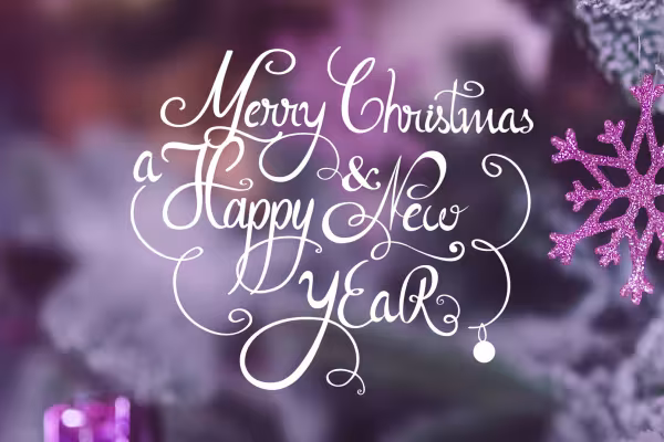Vintermotiv för jul och nyår