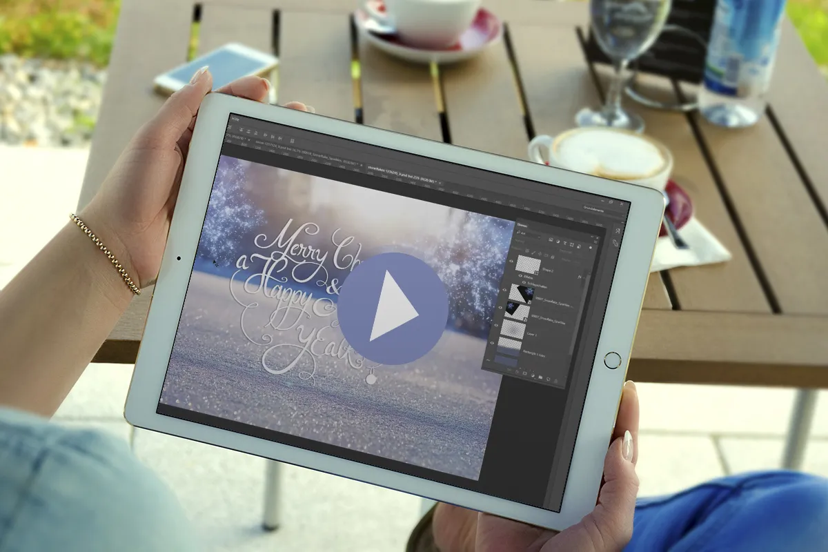 Photoshop-Anleitung: Tipps und Tricks zur Verwendung der Schneeflocken-Bilder