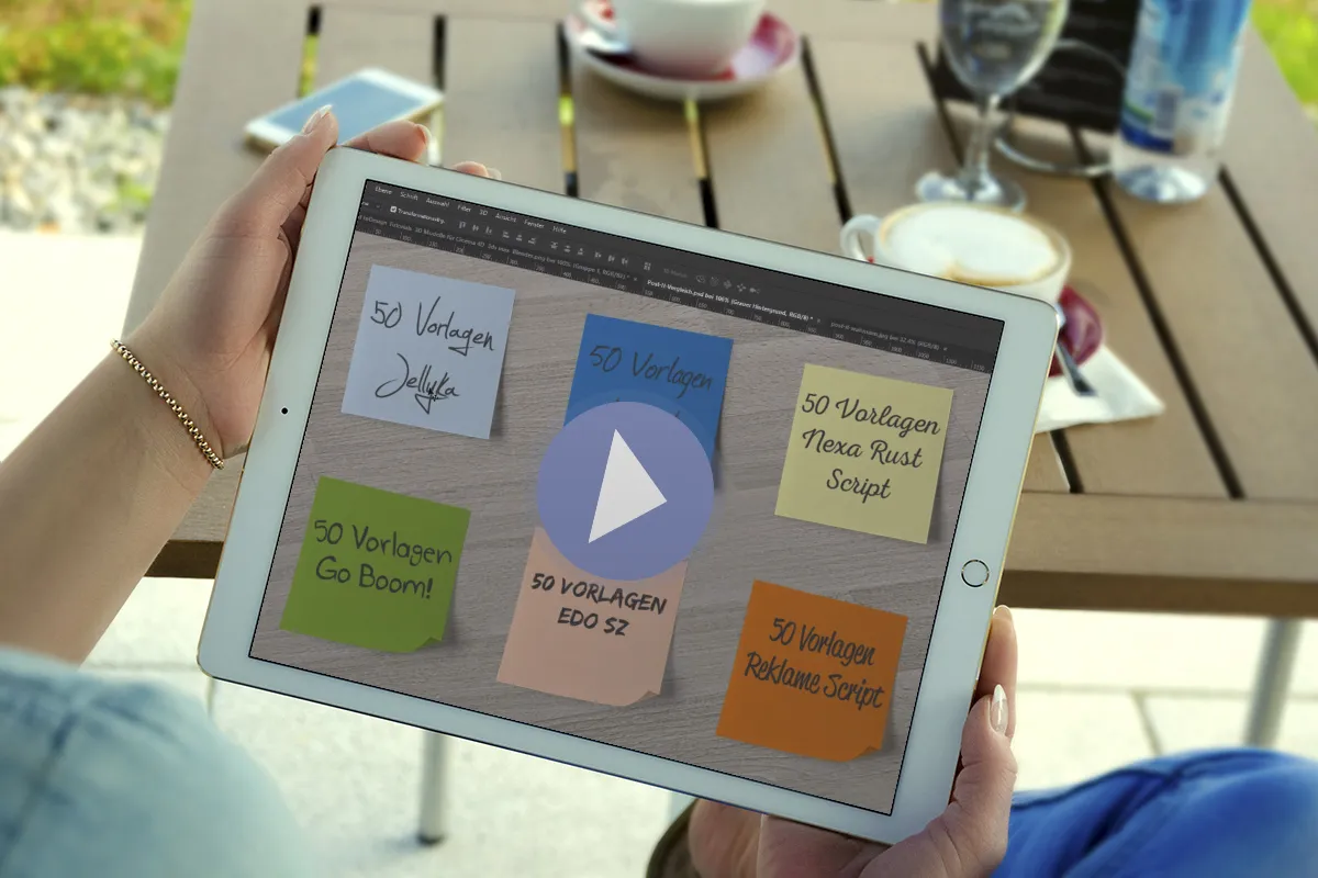 Photoshop-Anleitung: Wie du die Post-its gekonnt einsetzt