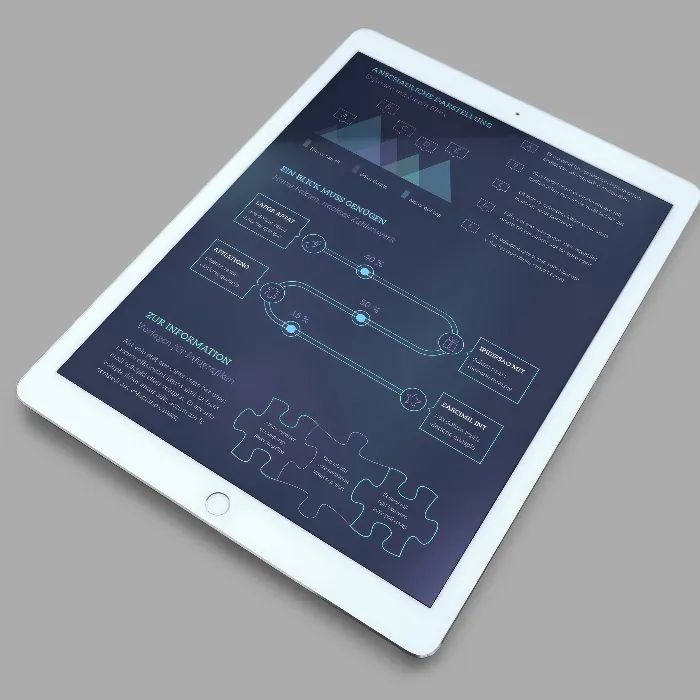 Design-Vorlagen für Infografiken