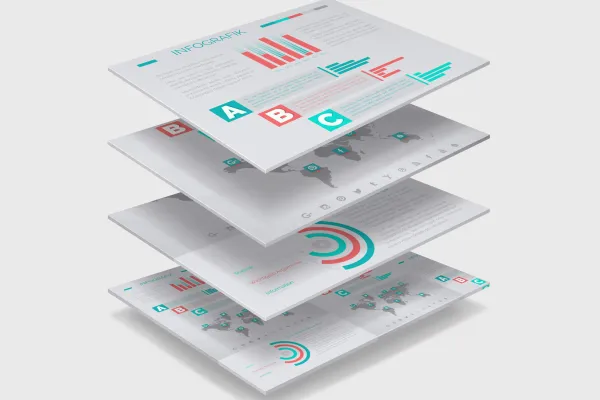 Mit Infografiken bringst du deine Zahlen und Fakten auf den Punkt.