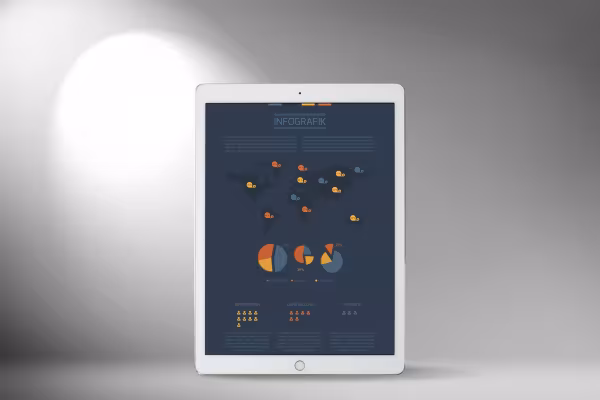 Spotlightbild med infografik.