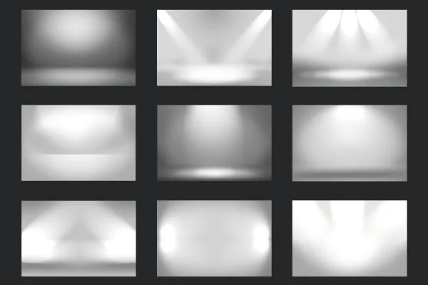 Spotlight images for presenting products in the right light