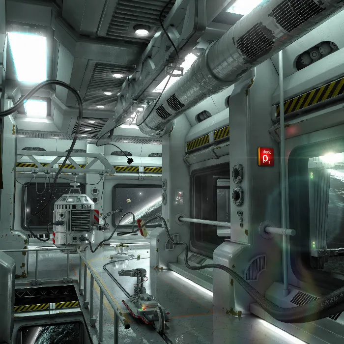 실습 튜토리얼 Cinema 4D: 3D 모델링 및 우주 정거장 조명
