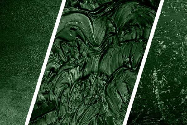 High-resolution textures: acrylic paints and varnishes