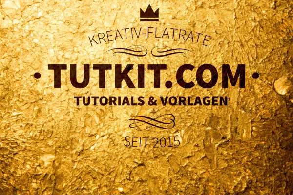 Gold texture in the background of a lettering