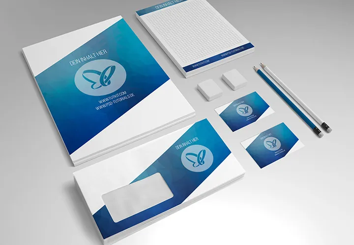 Mockup PSD per riviste, brochure, carta intestata e altri materiali - Volume 2.