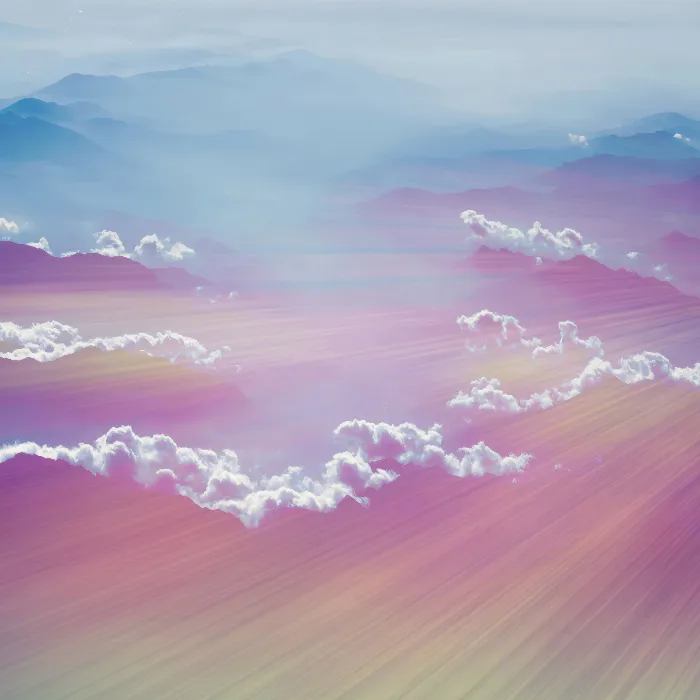 Pastel light beams and patterns for background and image effect