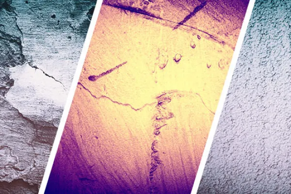 High-resolution wall and masonry textures with gradient