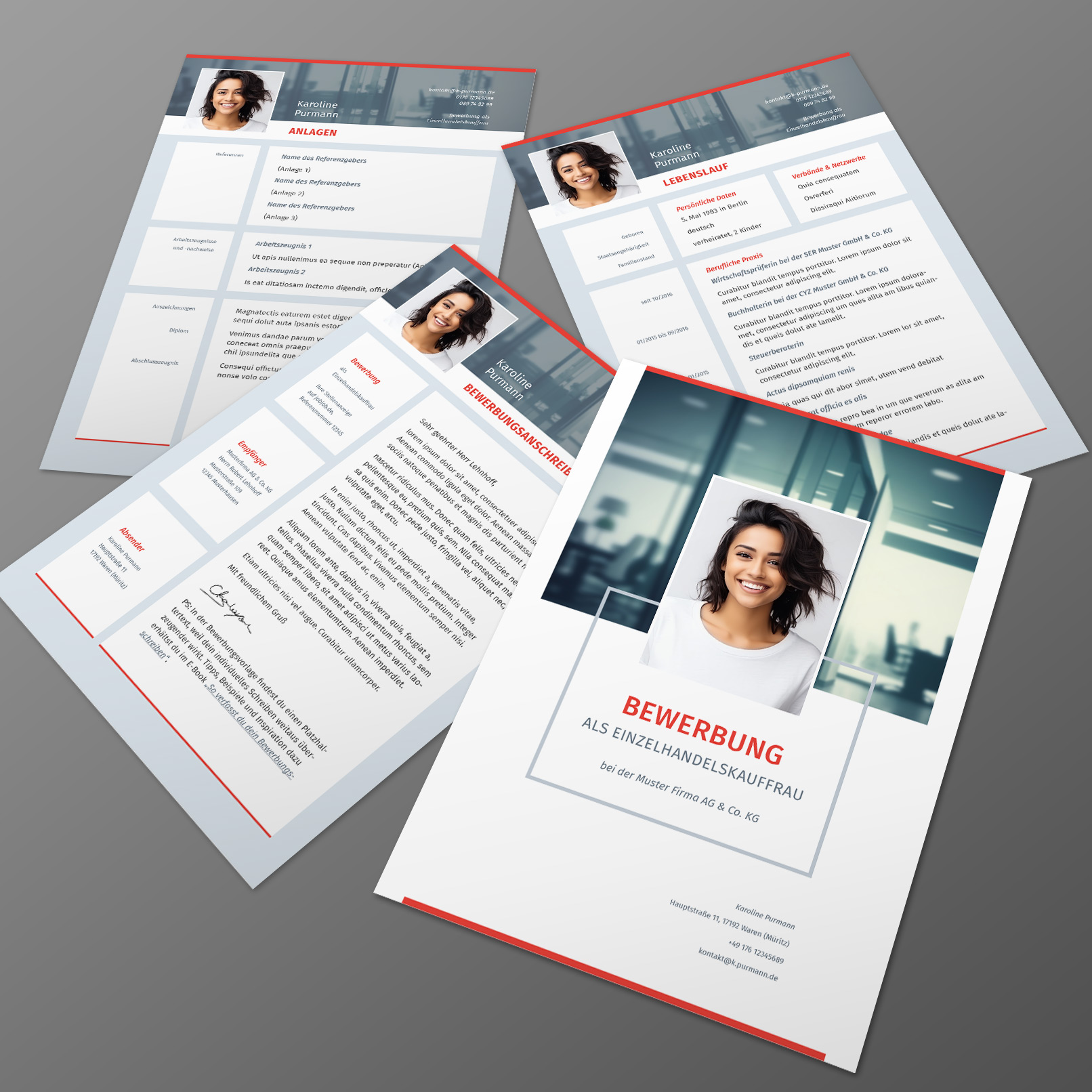 Deckblatt Bewerbung Kauffrau Im Einzelhandel Muster Bewerbung im Einzelhandel: Kauffrau, Kaufmann