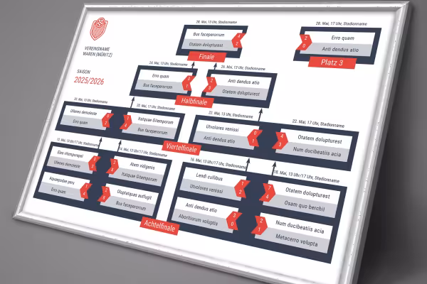 Avec ce modèle, il est facile de créer un plan de jeu