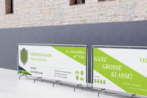 Sjabloon voor banner