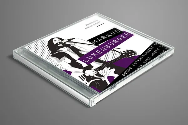Mallipohja CD-kannettavan suunnitteluun
