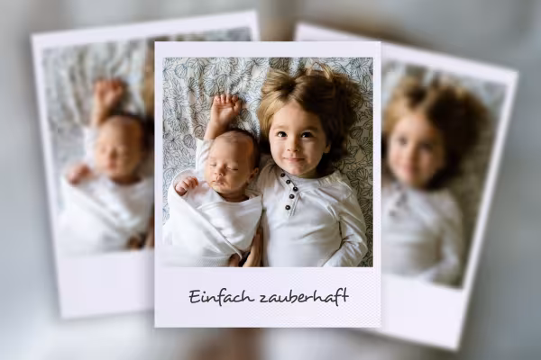 Trouvez les cadres adaptés à vos plus belles photos - avec un aspect Polaroid.