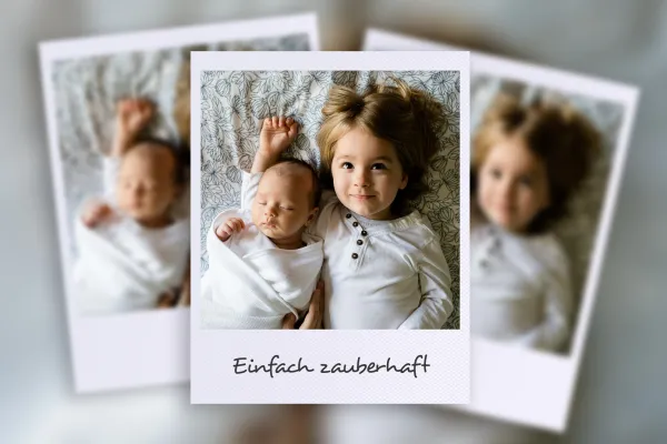 Finde die passenden Rahmen für deine schönsten Fotos – inklusive Polaroid-Look.