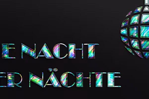 Text avec effet holographique