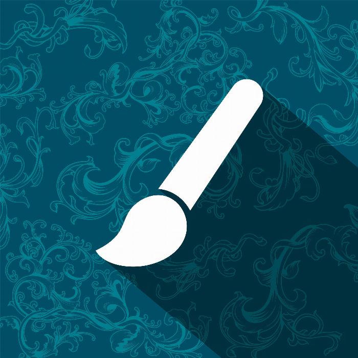 Photoshop brushes: Vintage floral ornaments and frames