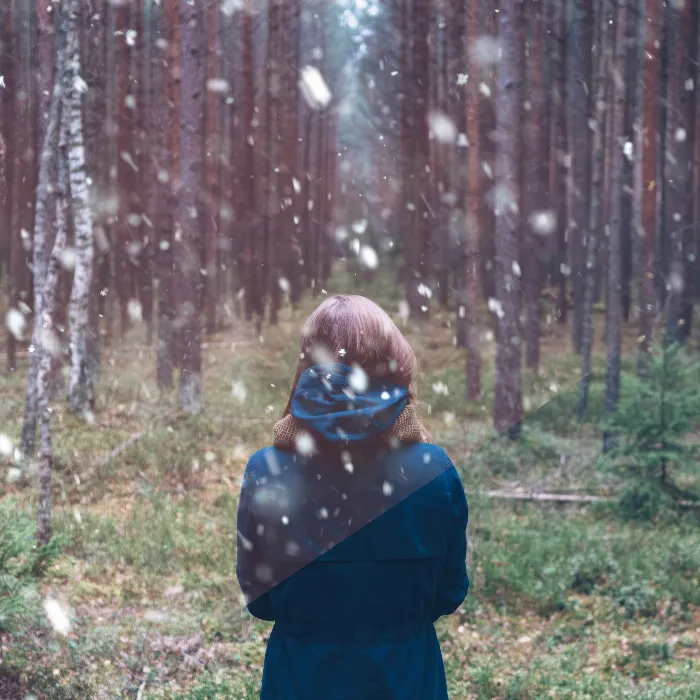 Snow textures: Snowflake images for Photoshop & Co
