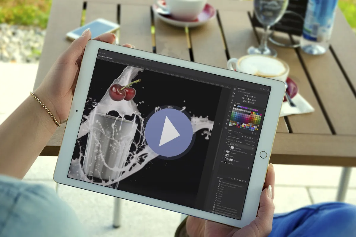 Video-Anleitung: So erzeugst du mit den Milch-Bildern spritzige Fotoeffekte