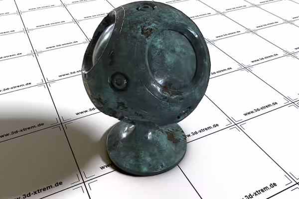 Metallshader, användbar från Cinema 4D R13.