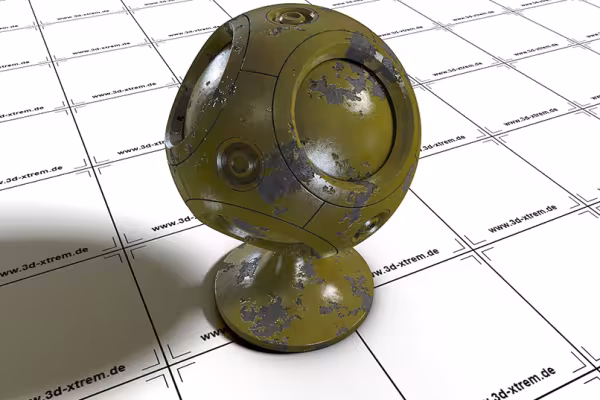 Metall-Shader, användbar från Cinema 4D R13