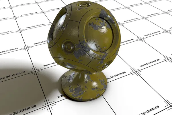 Metal shader, applicable as of Cinema 4D R13