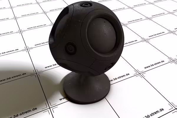 Metall-Shader, tillämpbar från Cinema 4D R13.