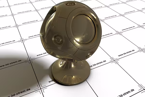 Metall-Shader, tillämpningsbar från Cinema 4D R13