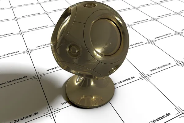 Metal shader, applicable as of Cinema 4D R13