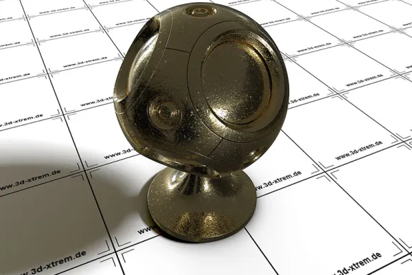 Metal shader, applicable as of Cinema 4D R13