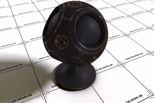 Metall-Shader, användbar från Cinema 4D R18