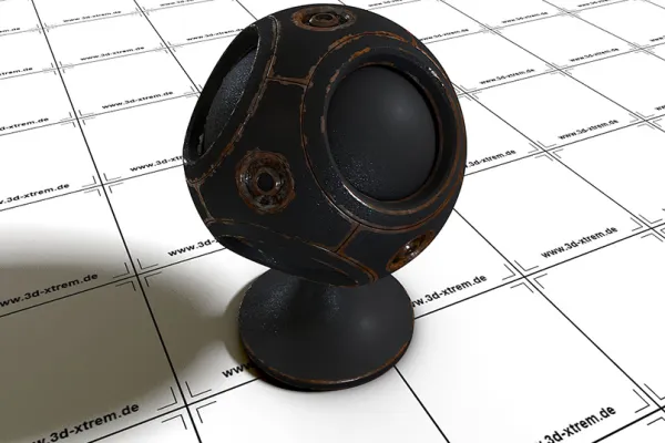 Metal shader, applicable as of Cinema 4D R18
