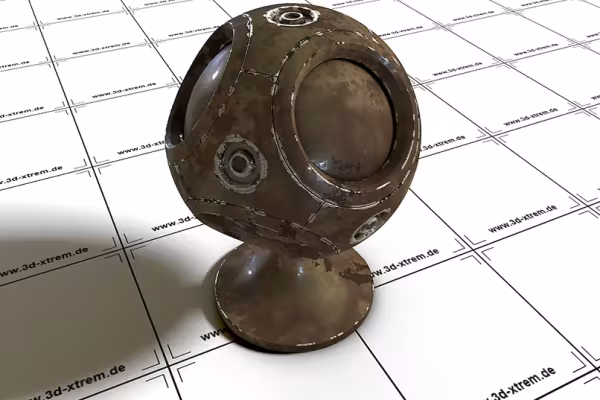 Metallshader, tillämpbar från Cinema 4D R18